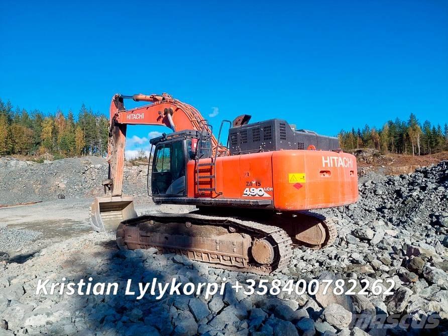 Hitachi ZX490LCH-6 Paletli ekskavatörler