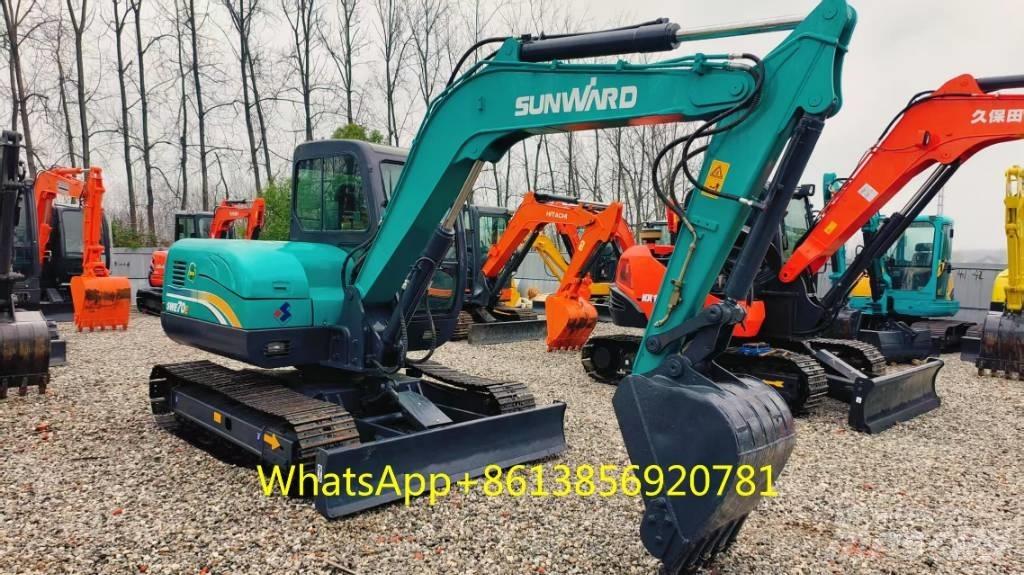 Sunward SWE 70 E Mini ekskavatörler, 7 tona dek