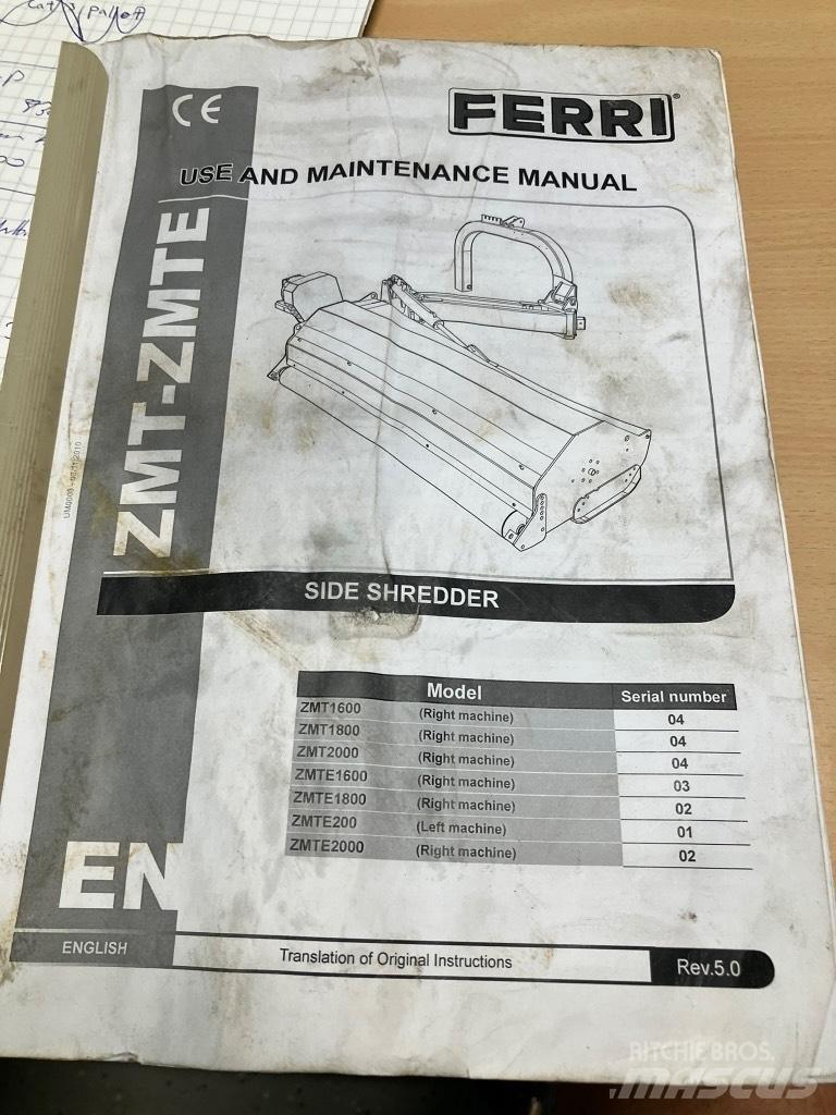 Ferri ZMTE 2000 Hasat makineleri