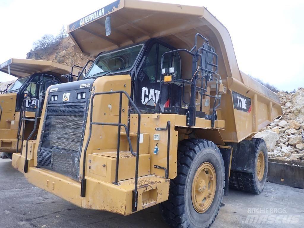CAT 770 G Belden kirma kaya kamyonu