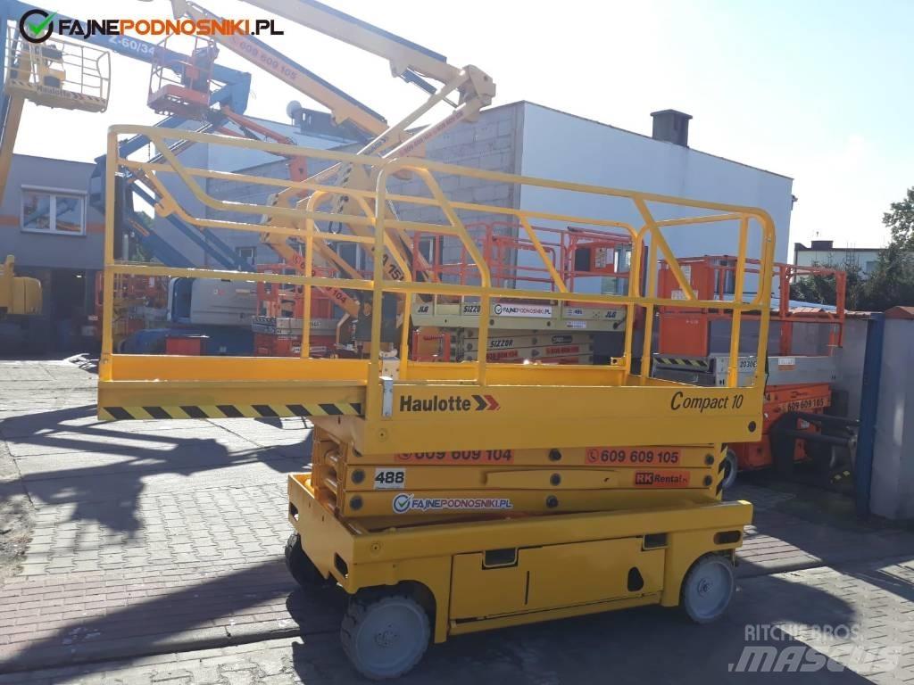 Haulotte Compact 10 Makasli platformlar