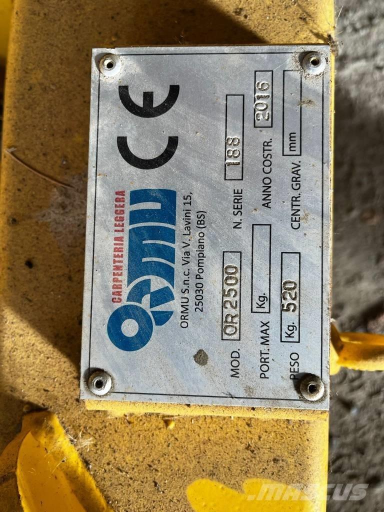  ORMU LAMA NEVE 2500 Kar küreme biçaklari