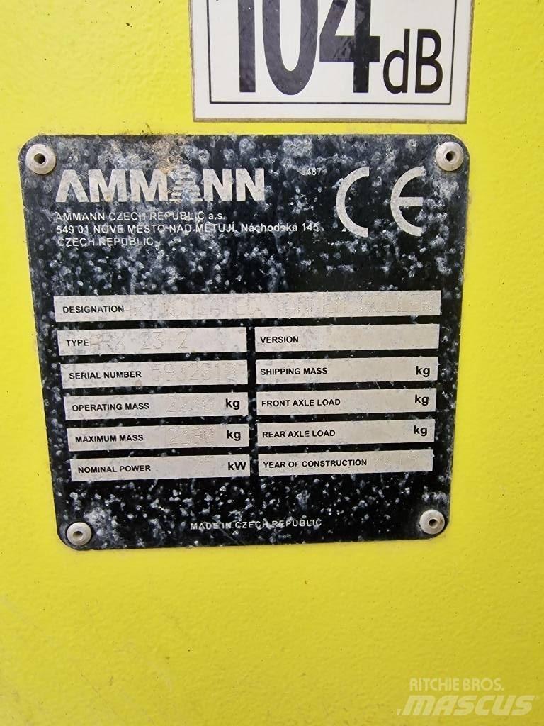 Ammann ARX 23-2 Çift tamburlu silindirler
