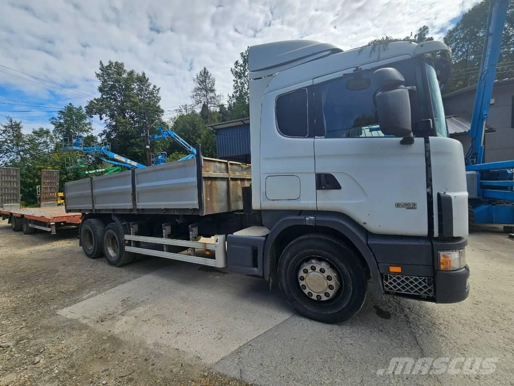 Scania 114 G 380 Flatbed kamyonlar