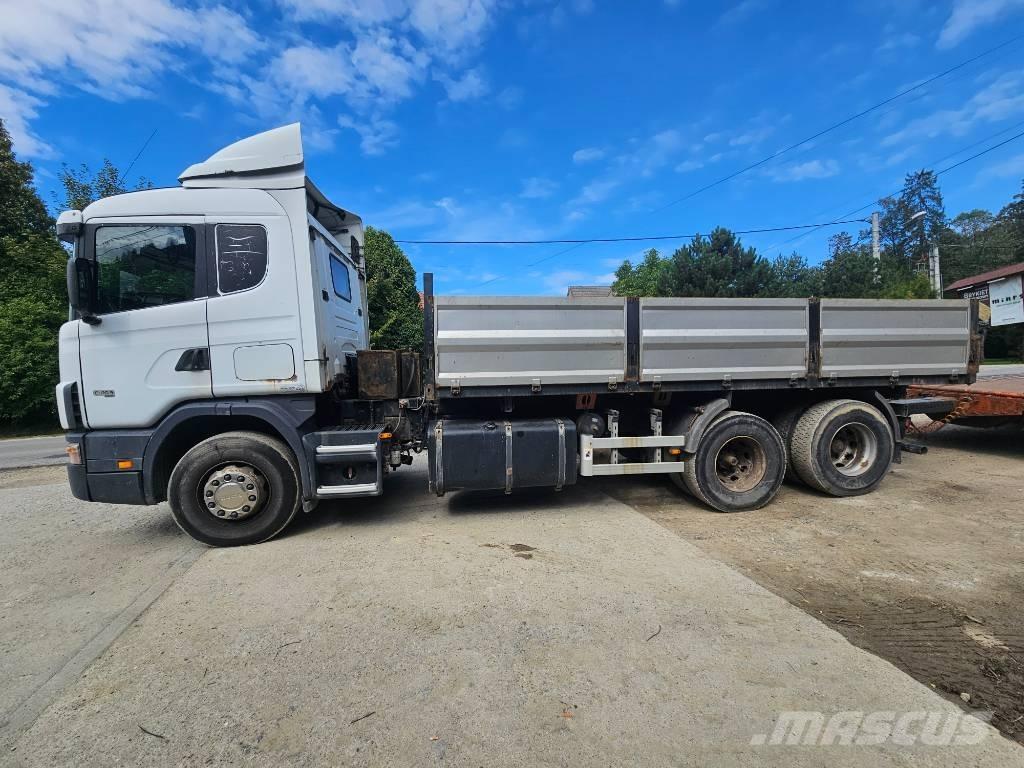 Scania 114 G 380 Flatbed kamyonlar