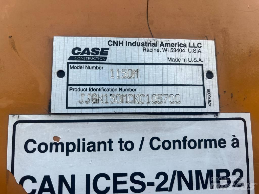 CASE 1150 M Paletli dozerler