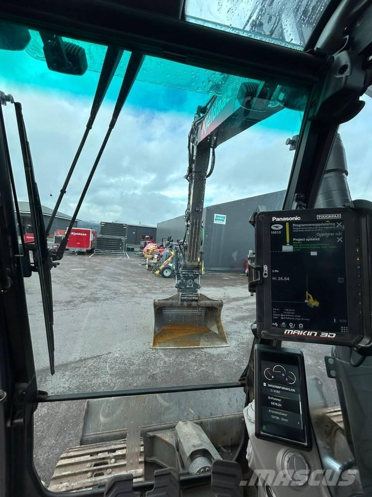 Volvo ECR 235 EL Paletli ekskavatörler