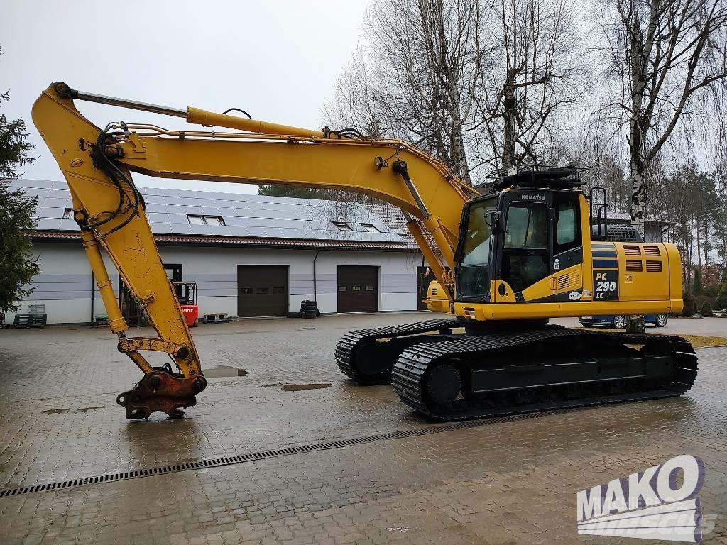 Komatsu PC 290 Paletli ekskavatörler