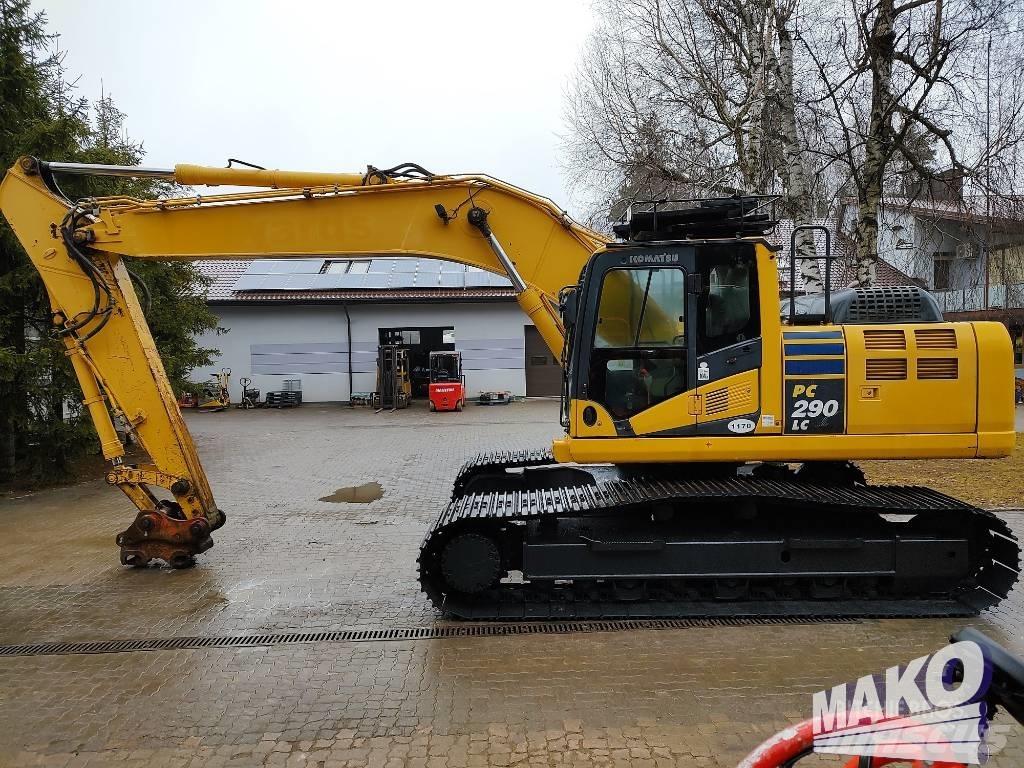Komatsu PC 290 Paletli ekskavatörler