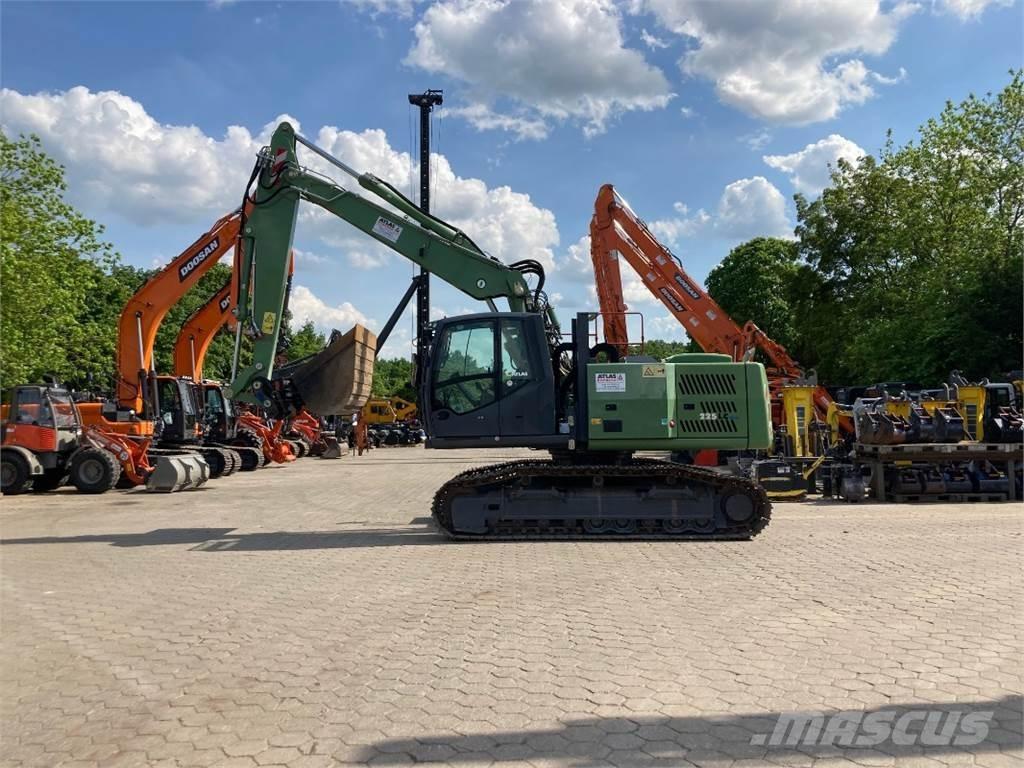 Atlas 225LC-BLUE Paletli ekskavatörler