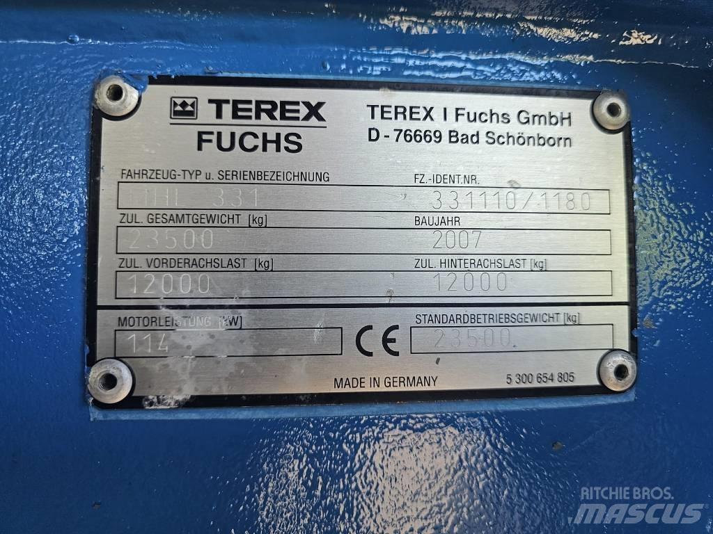 Fuchs MHL 331 Yıkım ekskavatörleri