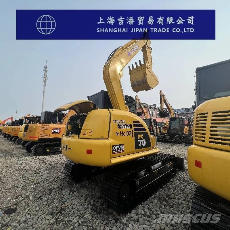 Komatsu PC 70 Mini ekskavatörler, 7 tona dek