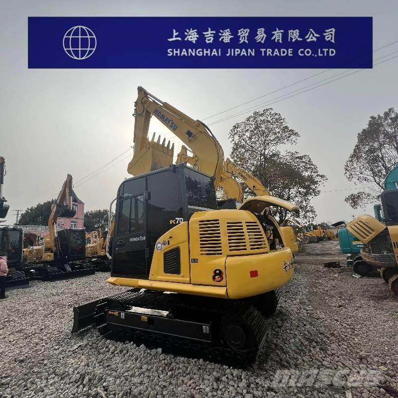 Komatsu PC 70 Mini ekskavatörler, 7 tona dek