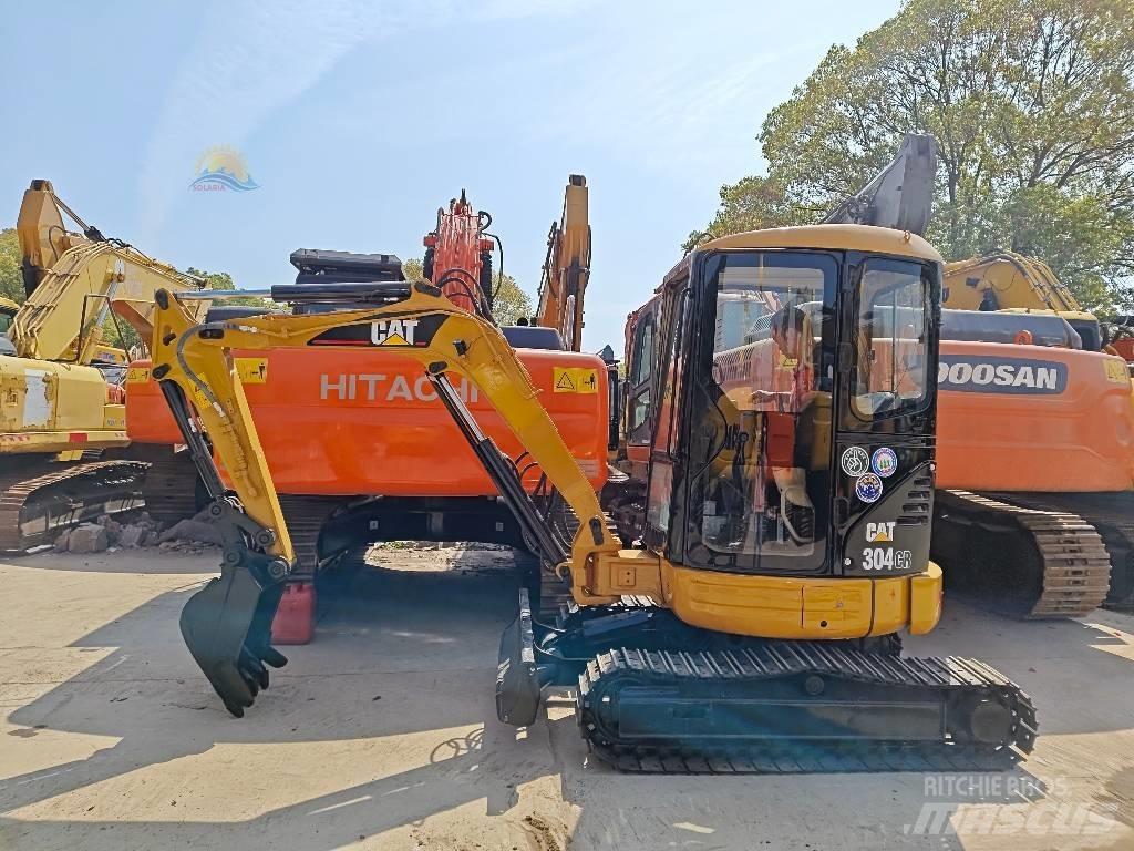 CAT 304CR Mini ekskavatörler, 7 tona dek