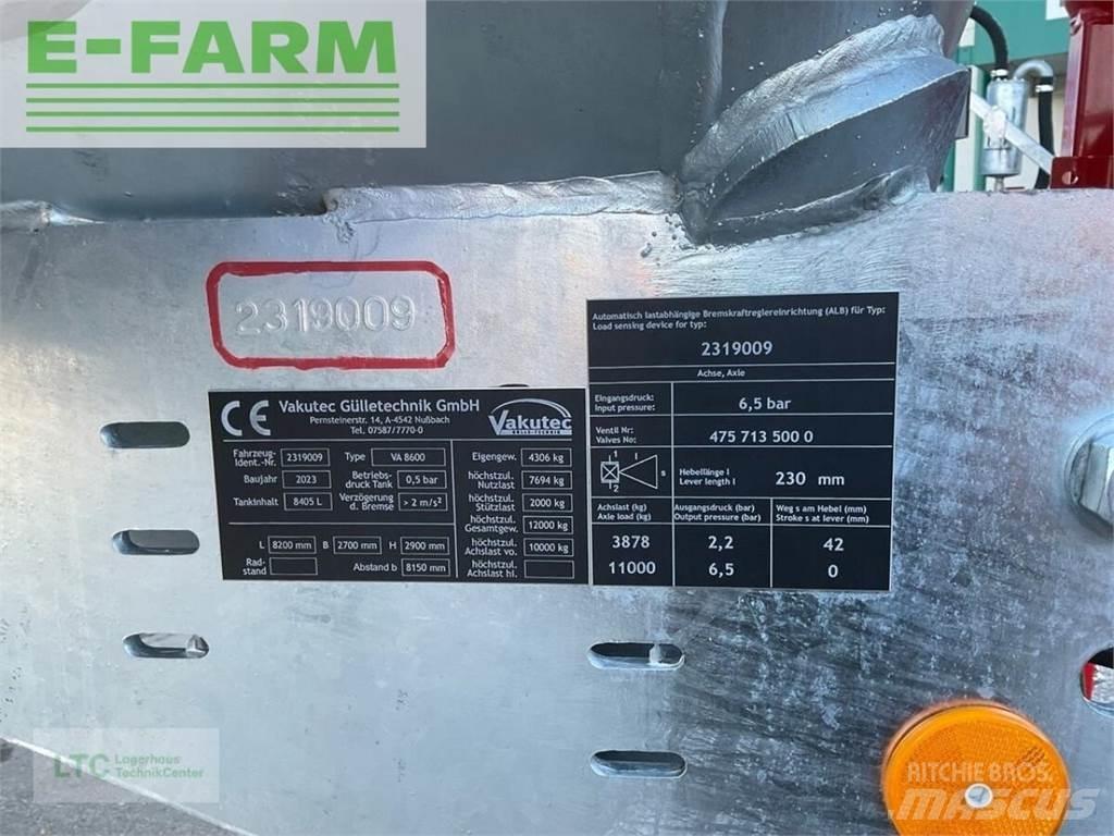  va 8600 Diger gübre uygulama makinalari ve aksesuarlar