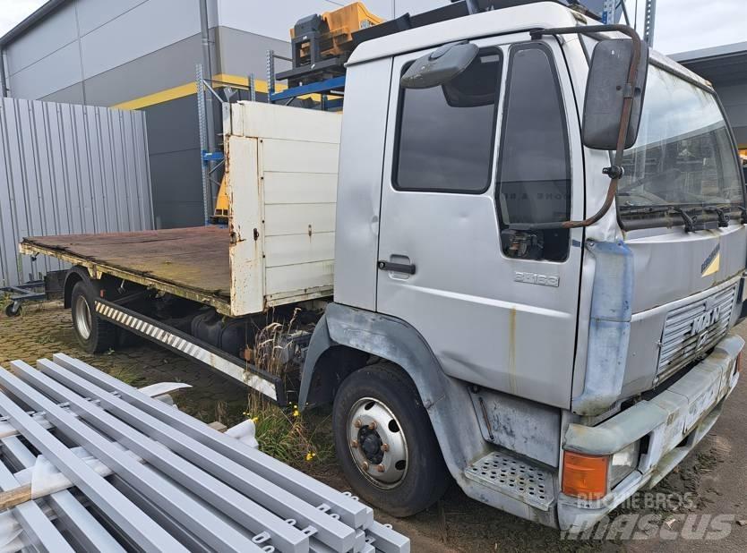 MAN 8.163 Flatbed kamyonlar