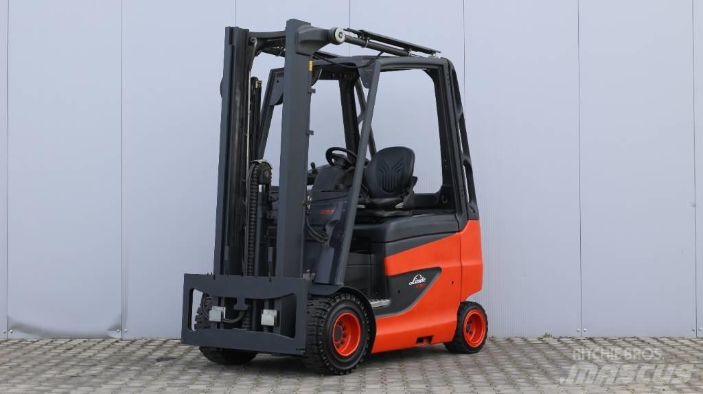 Linde E30H-01 Elektrikli forkliftler