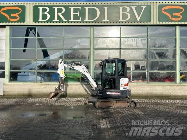 Bobcat E 26 EM Mini ekskavatörler, 7 tona dek
