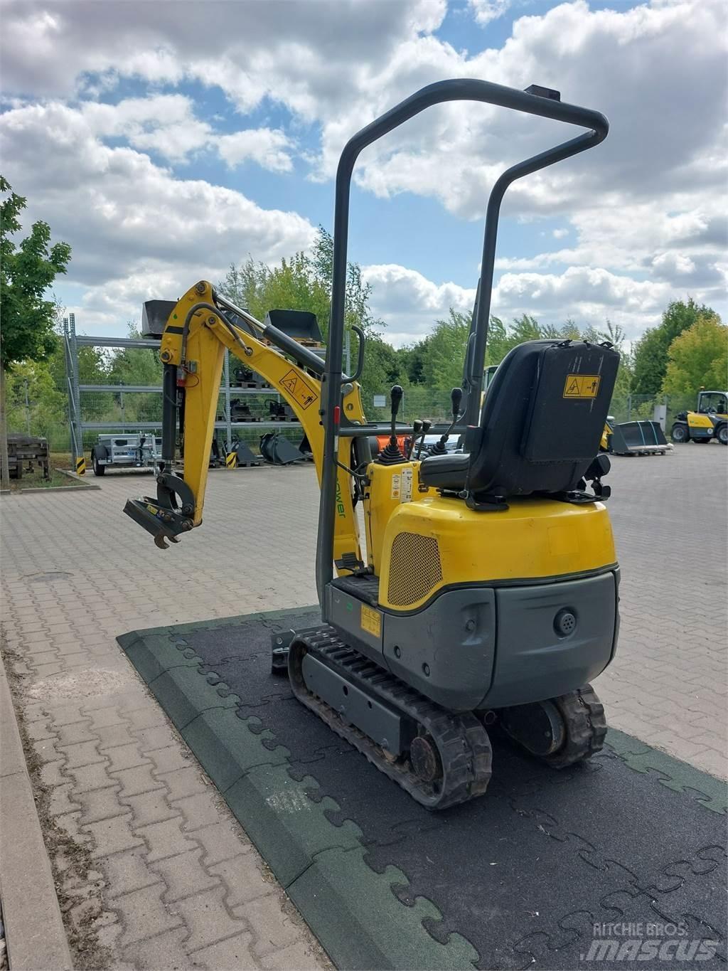 Wacker Neuson 803 Paletli ekskavatörler