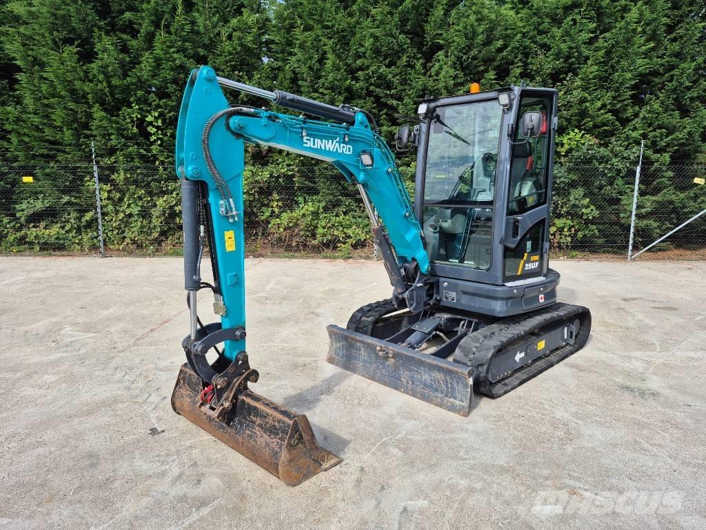 Sunward SWE 25 UF Mini ekskavatörler, 7 tona dek