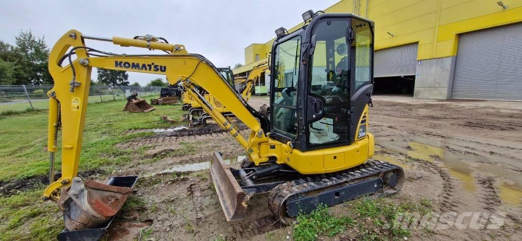 Komatsu PC 30 MR-5 Mini ekskavatörler, 7 tona dek