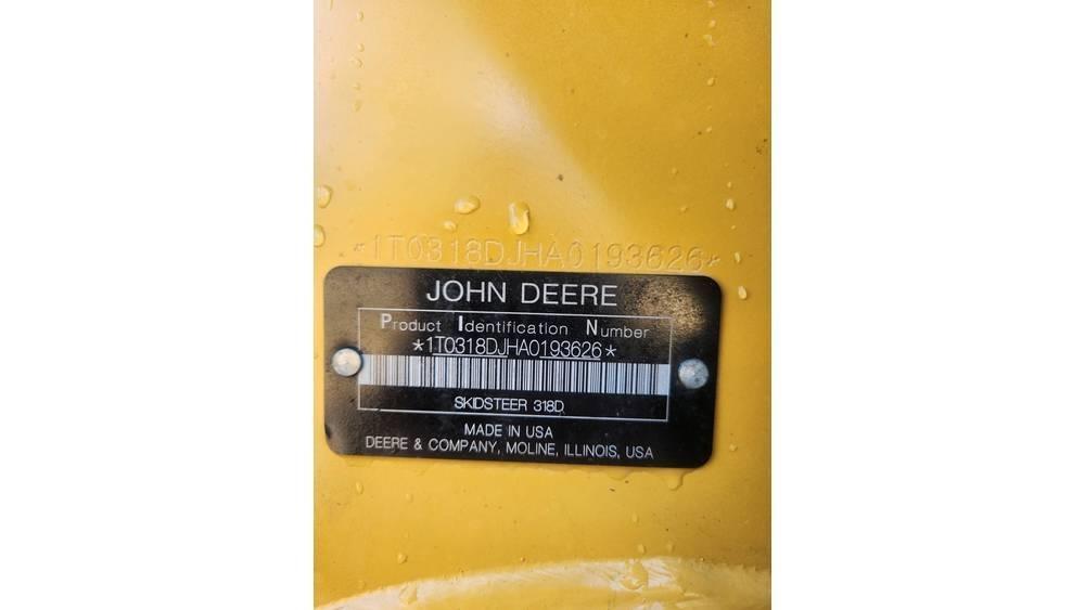 John Deere 318 D Skid steer loderler