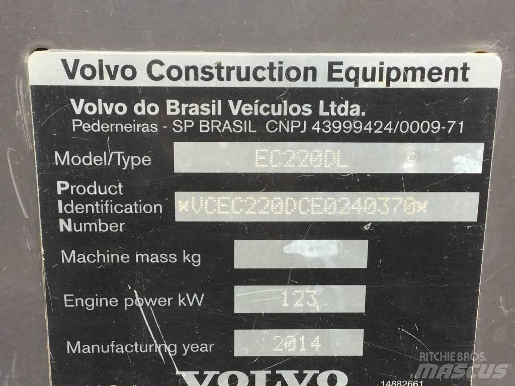 Volvo EC220DL Paletli ekskavatörler