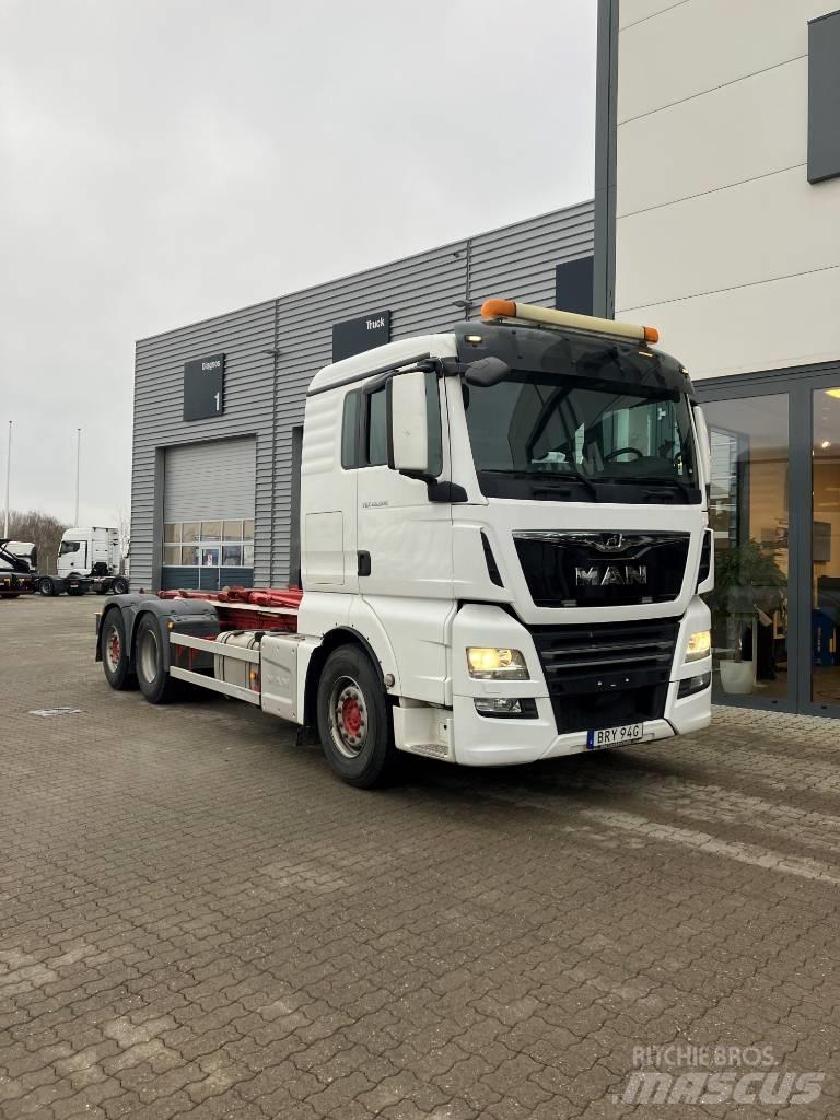 MAN TGX 26.500 6X2 Vinçli kamyonlar
