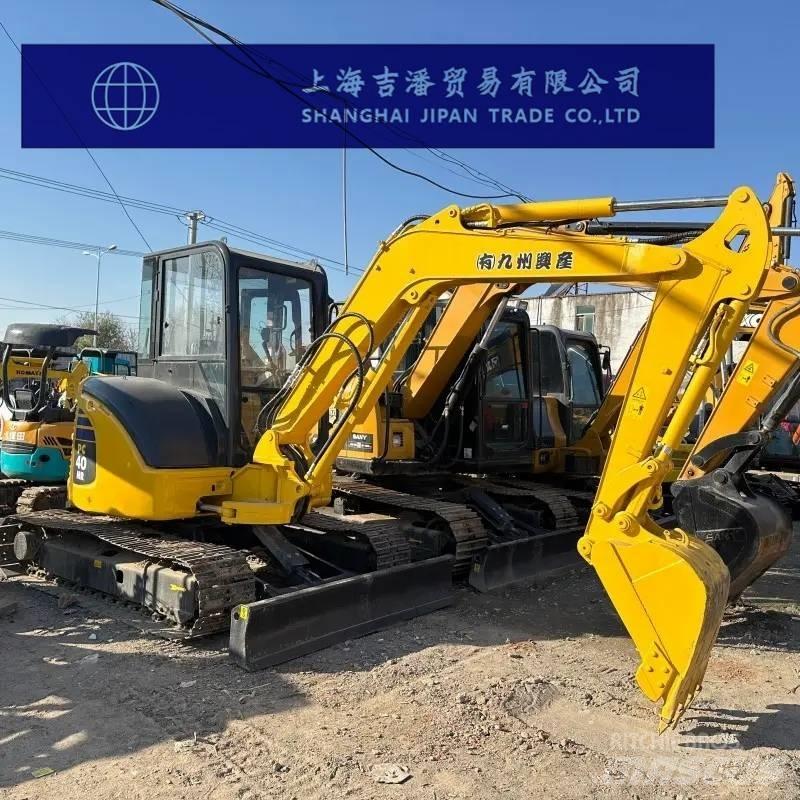 Komatsu PC 40 MR Mini ekskavatörler, 7 tona dek