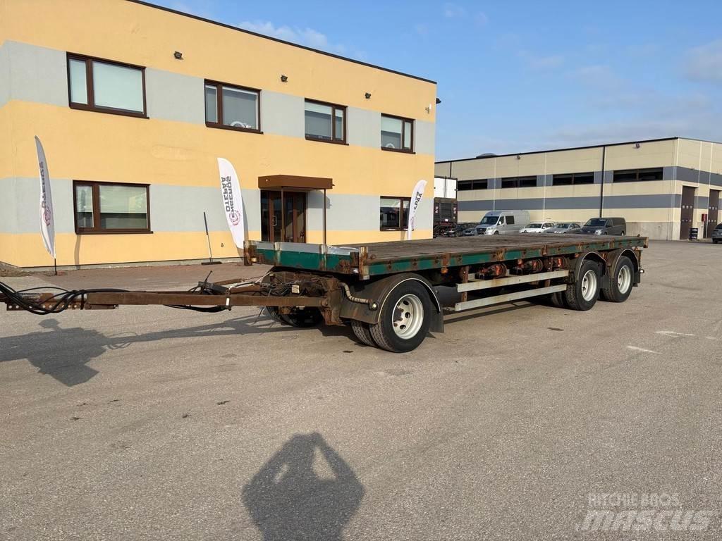 Tyllis 3 PVA Flatbed römorklar