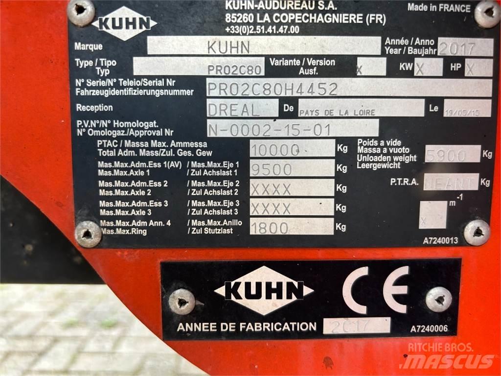 Kuhn PROFILE 2080 Mikser besleyiciler