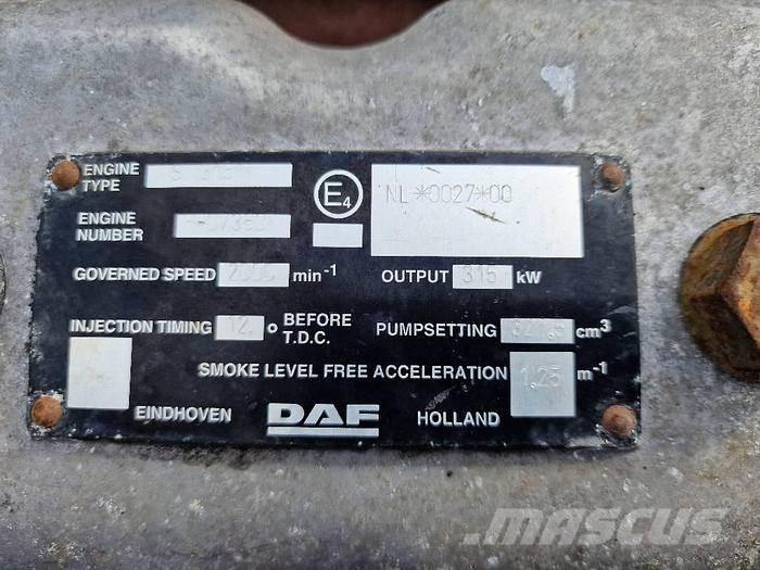  Engines WS 315 M Diger aksam