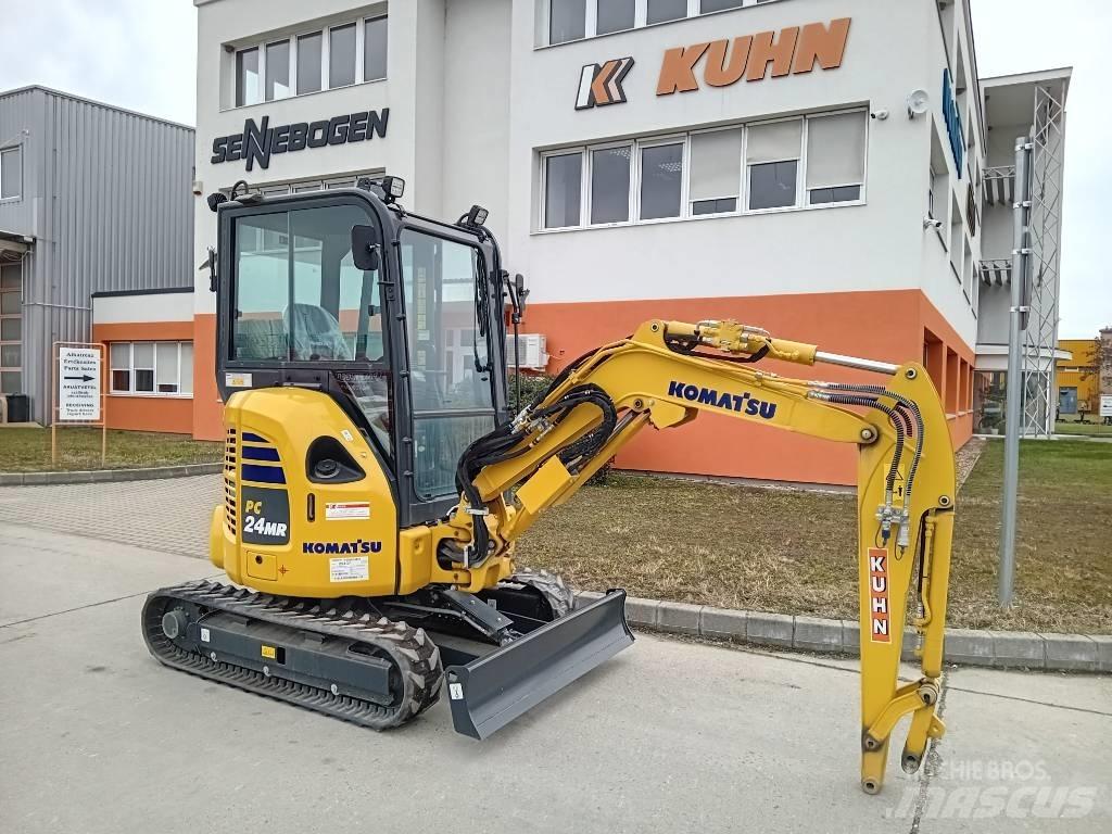 Komatsu PC 24 MR 5 Mini ekskavatörler, 7 tona dek