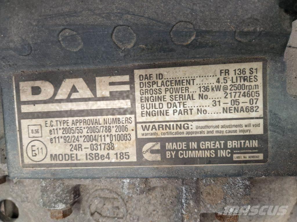 DAF FR 136 S1 (LF45) Diger aksam