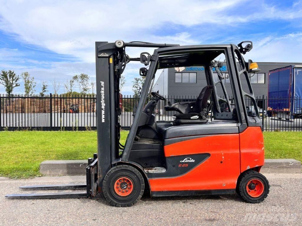 Linde E25HL-01/600 Elektrikli forkliftler