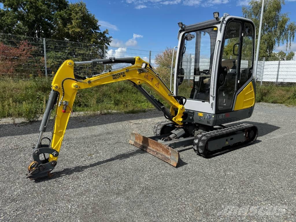 Wacker Neuson ET18 Paletli ekskavatörler