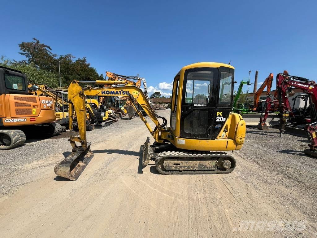 Komatsu PC 20 R-8 Mini ekskavatörler, 7 tona dek