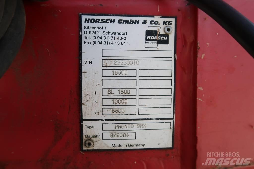 Horsch Pronto 9 RX Hassas ekim makinalari