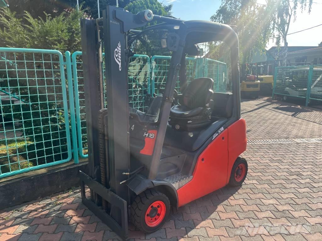 Linde H18T-01 V-3163 LPG'li forkliftler