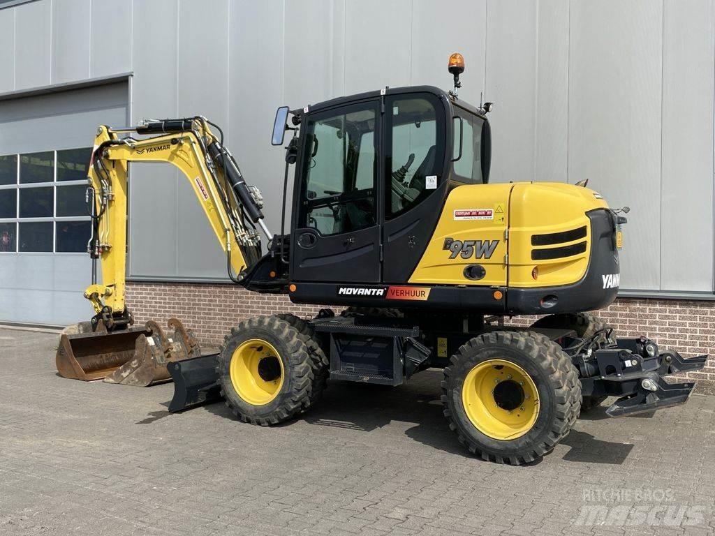 Yanmar B95W Lastik tekerli ekskavatörler