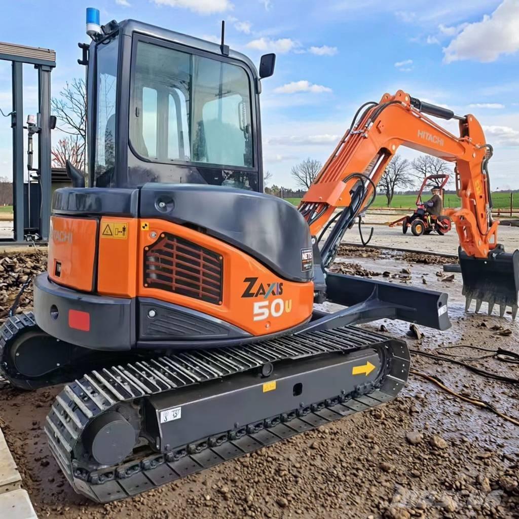 Hitachi ZX 50 U Mini ekskavatörler, 7 tona dek