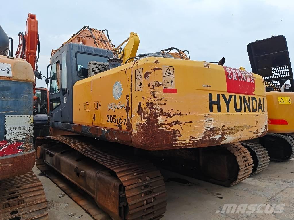Hyundai R305LC-7 Paletli ekskavatörler