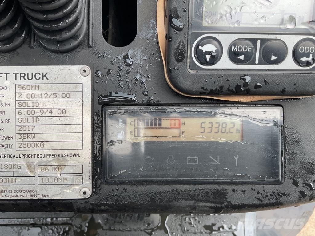 Toyota 02-FGF25 LPG'li forkliftler