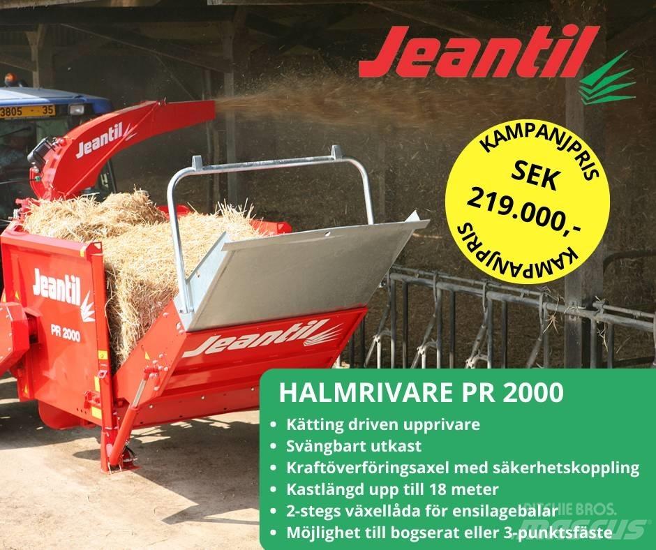 Jeantil PR 2000 Balya ögütücü, kesici ve açicilar