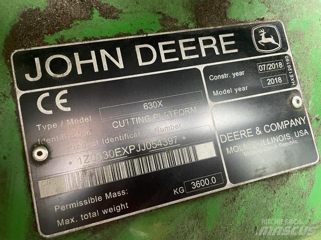 John Deere 630x Biçerdöver aksesuarlari