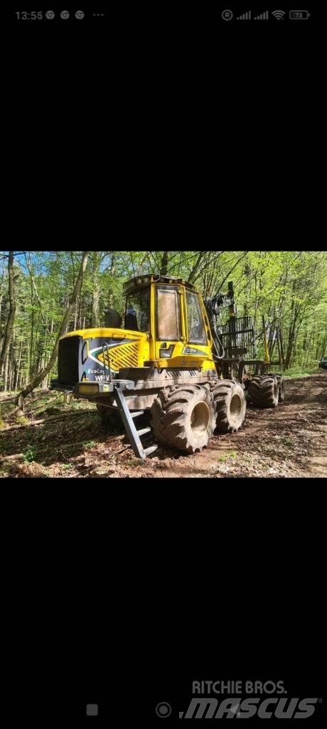 Eco Log 574 e Tomruk yükleyici traktörler