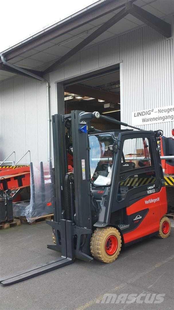 Linde E30/600HL Elektrikli forkliftler
