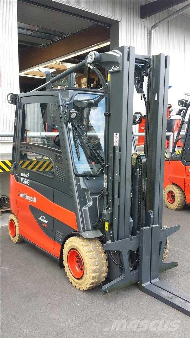 Linde E30/600HL Elektrikli forkliftler