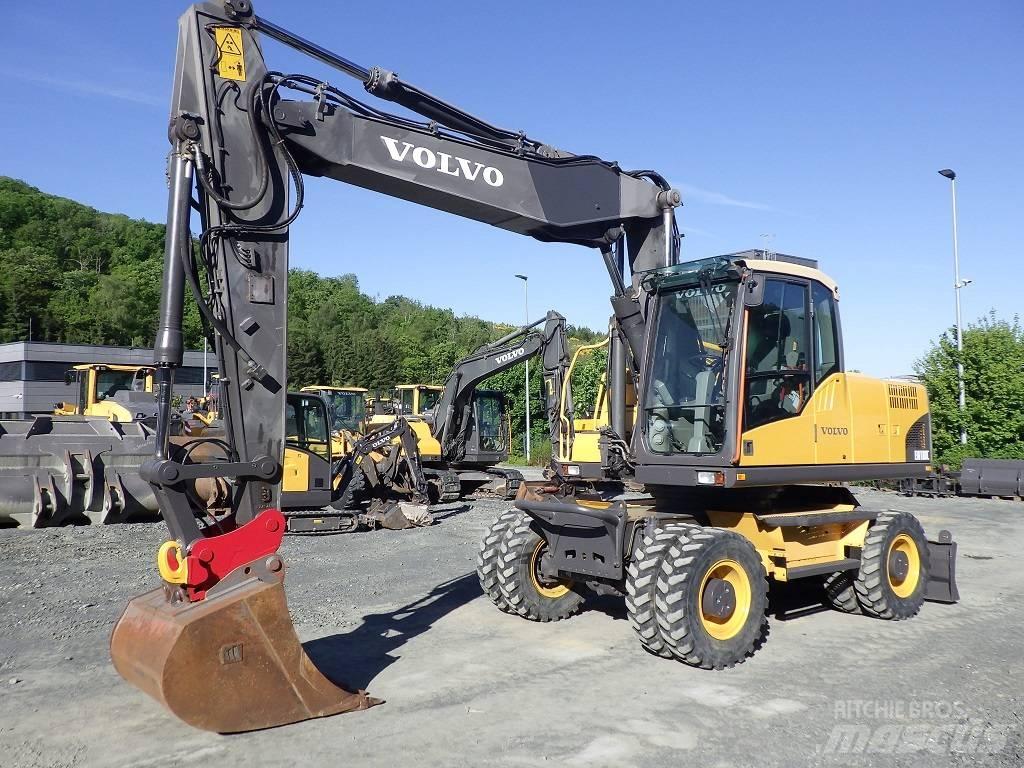 Volvo EW 180 C Lastik tekerli ekskavatörler