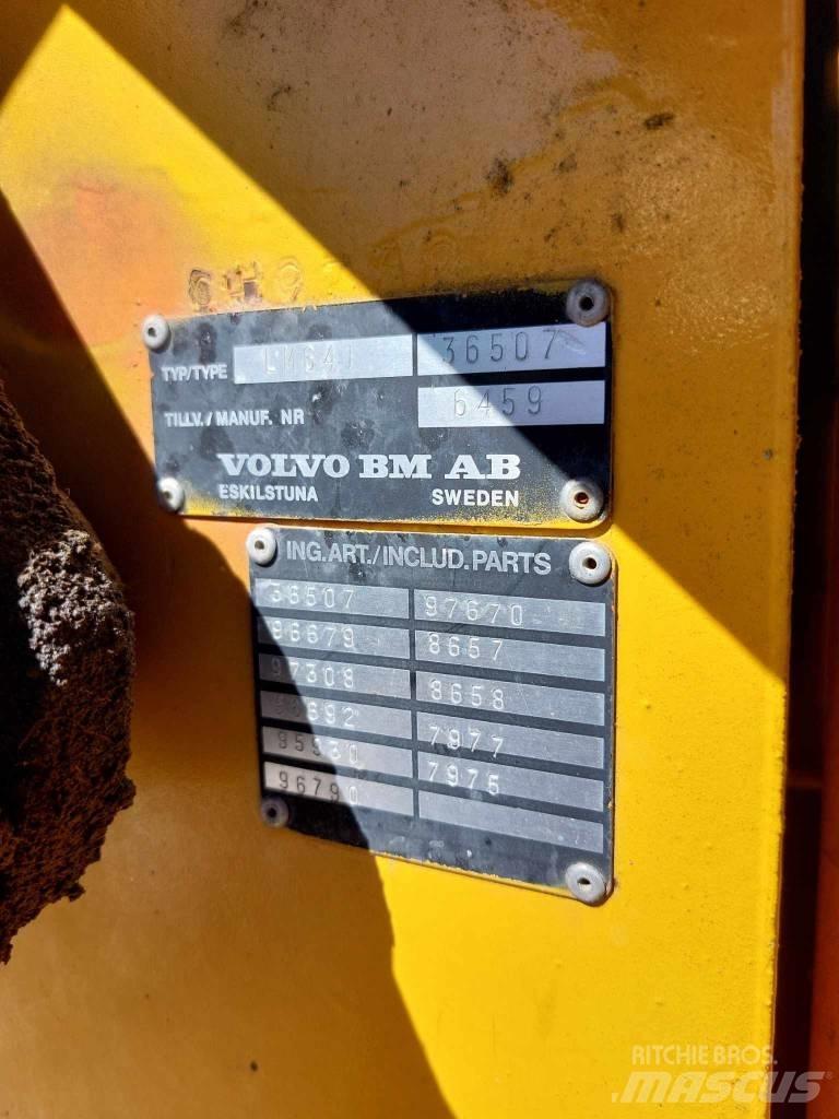 Volvo BM 641 Tekerlekli yükleyiciler